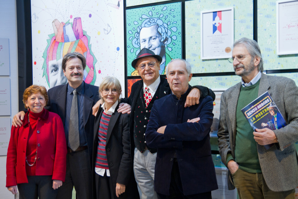 Renzo Arbore - La Mostra, MACRO Testaccio - La Pelanda, Roma - anteprima stampa, 18 dicembre 2015. © IL MURO foto: Jamila Campagna - Riproduzione riservata