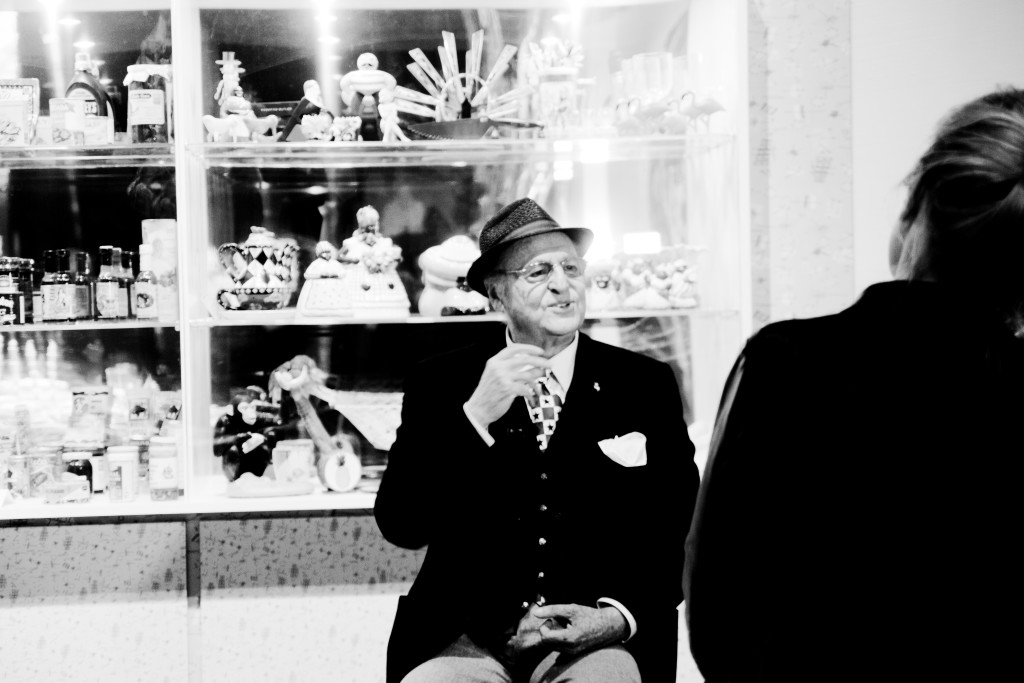 Renzo Arbore - La Mostra, MACRO Testaccio - La Pelanda, Roma - anteprima stampa, 18 dicembre 2015. © IL MURO foto: Jamila Campagna - Riproduzione riservata