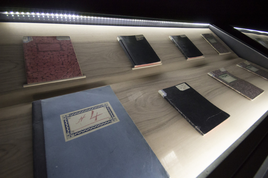 I quaderni di Gramsci. Courtesy Salone del Libro di Torino
