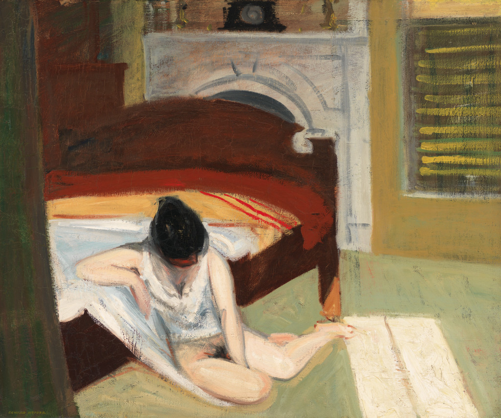 Edward Hopper (1882 1967) Summer Interior (Interno d’estate) 1909 Olio su tela, 61 , 6 x74,1 cm New York, Whitney Museum of American Art; Lascito di Josephine N. Hopper © Heirs of Josephine N. Hopper, Licensed by Whitney Museum of American ArT