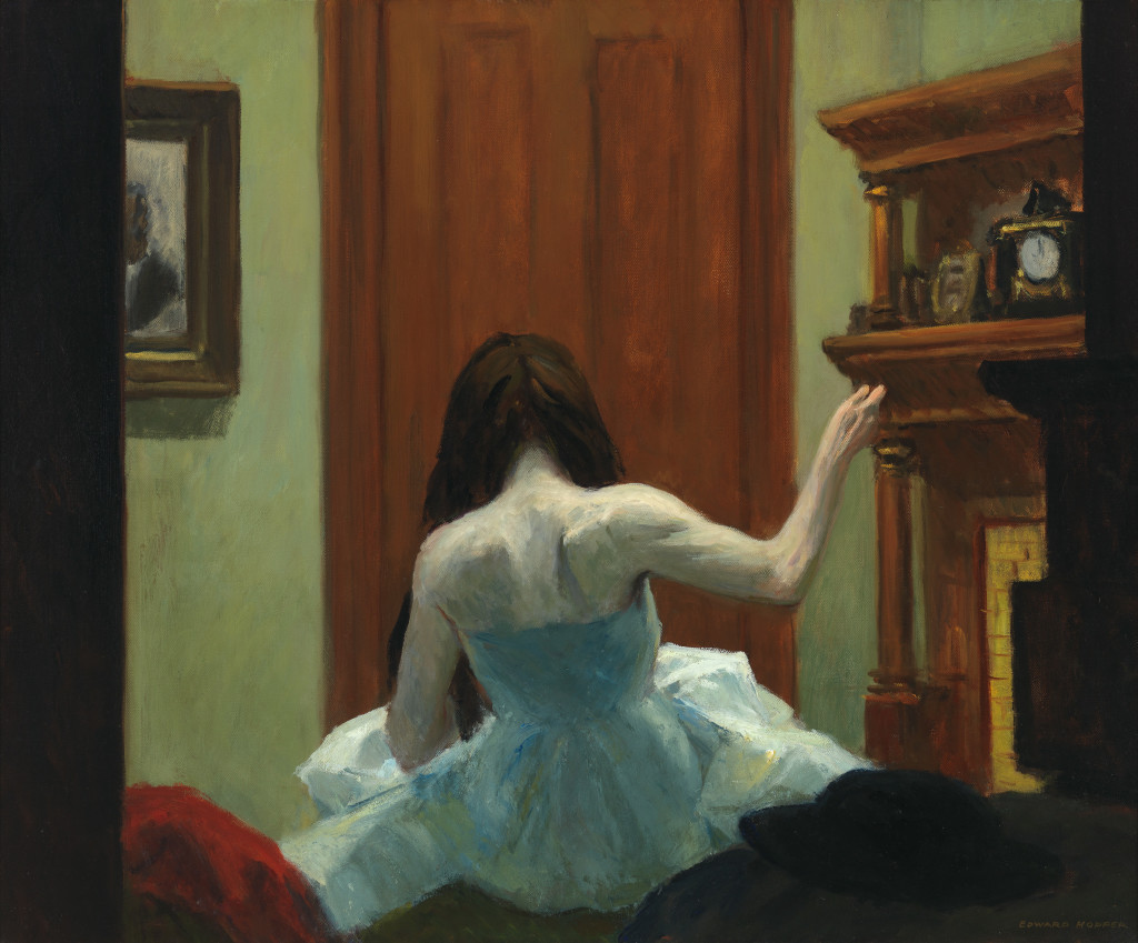 Edward Hopper (1882 1967) New York Interior (Interno a New York) 1921 circa Olio su tela, 61,8x74,6 cm New York, Whitney Museum of American Art; Lascito di Josephine N. Hopper © Heirs of Josephine N. Hopper, Licensed by Whitney Museum of American Art