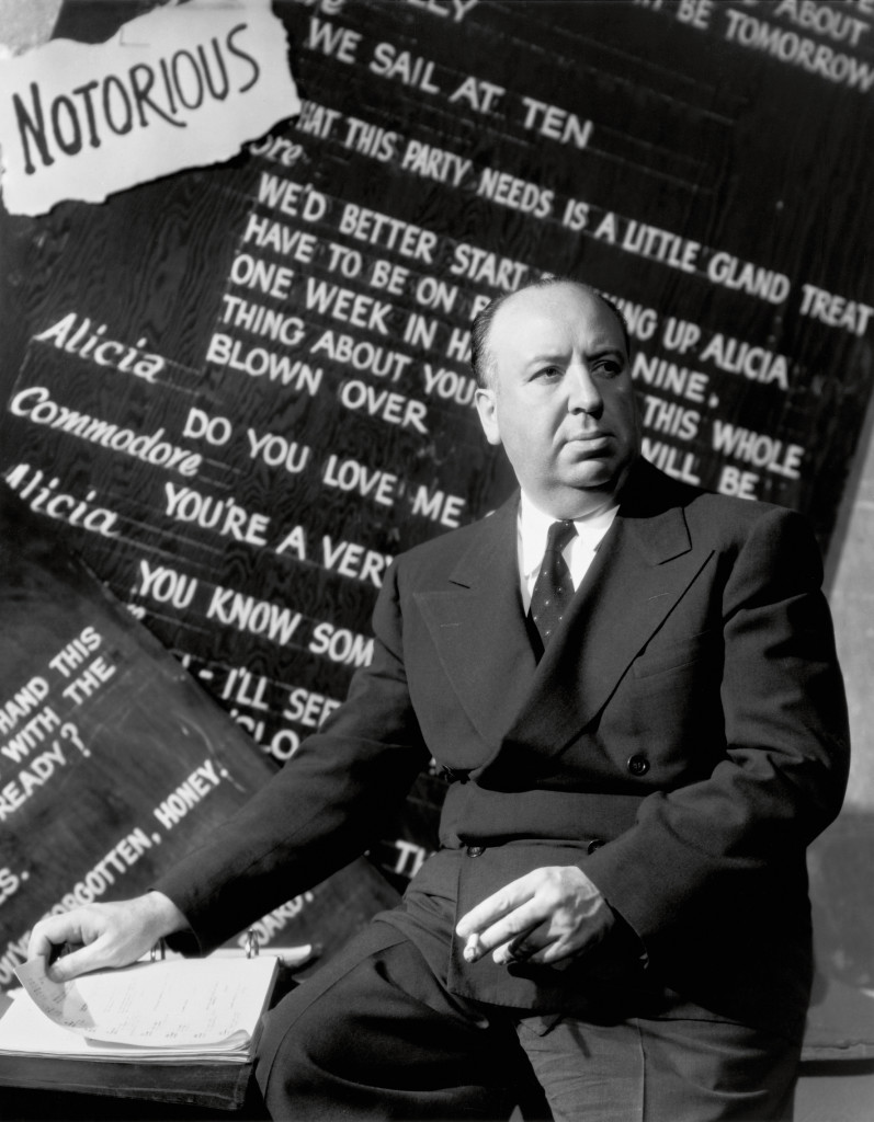 Director Alfred Hitchcock by Ernest Bachrach for Notorious, 1946. RKO © John Kobal Foundation